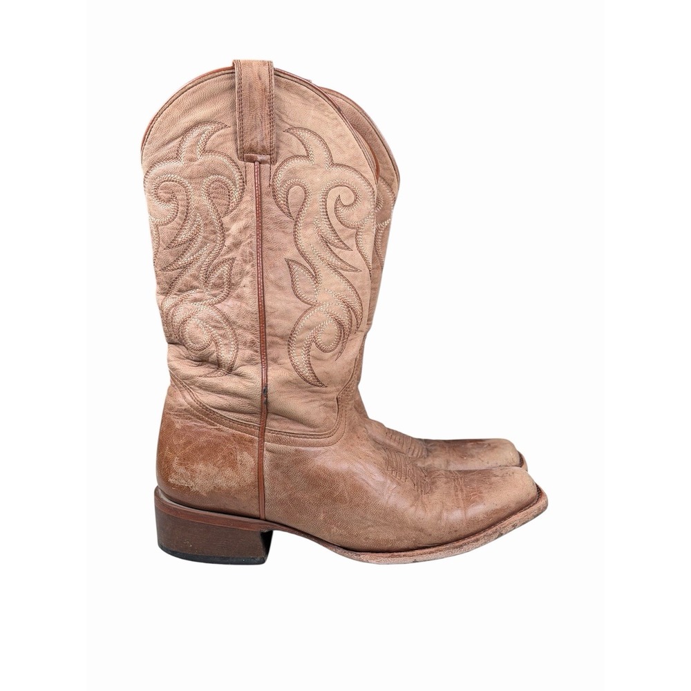 Shyanne Women's Darby Western Square Toe Dusty Brown Boots Size 9.5 M